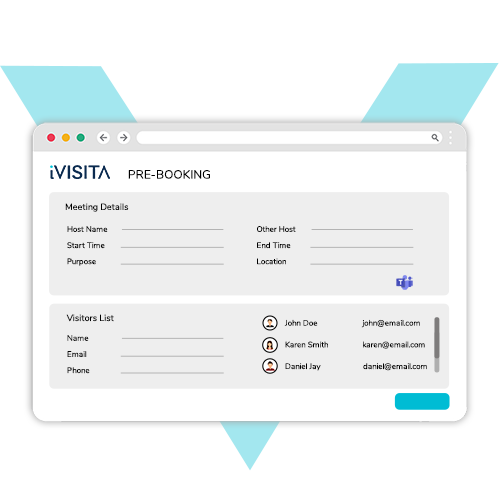 Visitor Management Software Microsoft Teams